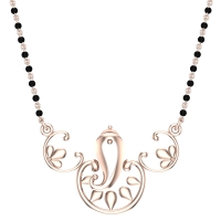 Rumi Mangalsutra Designs in Gold
