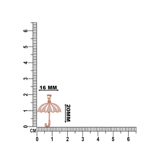 RainBloom Diamond Pendant