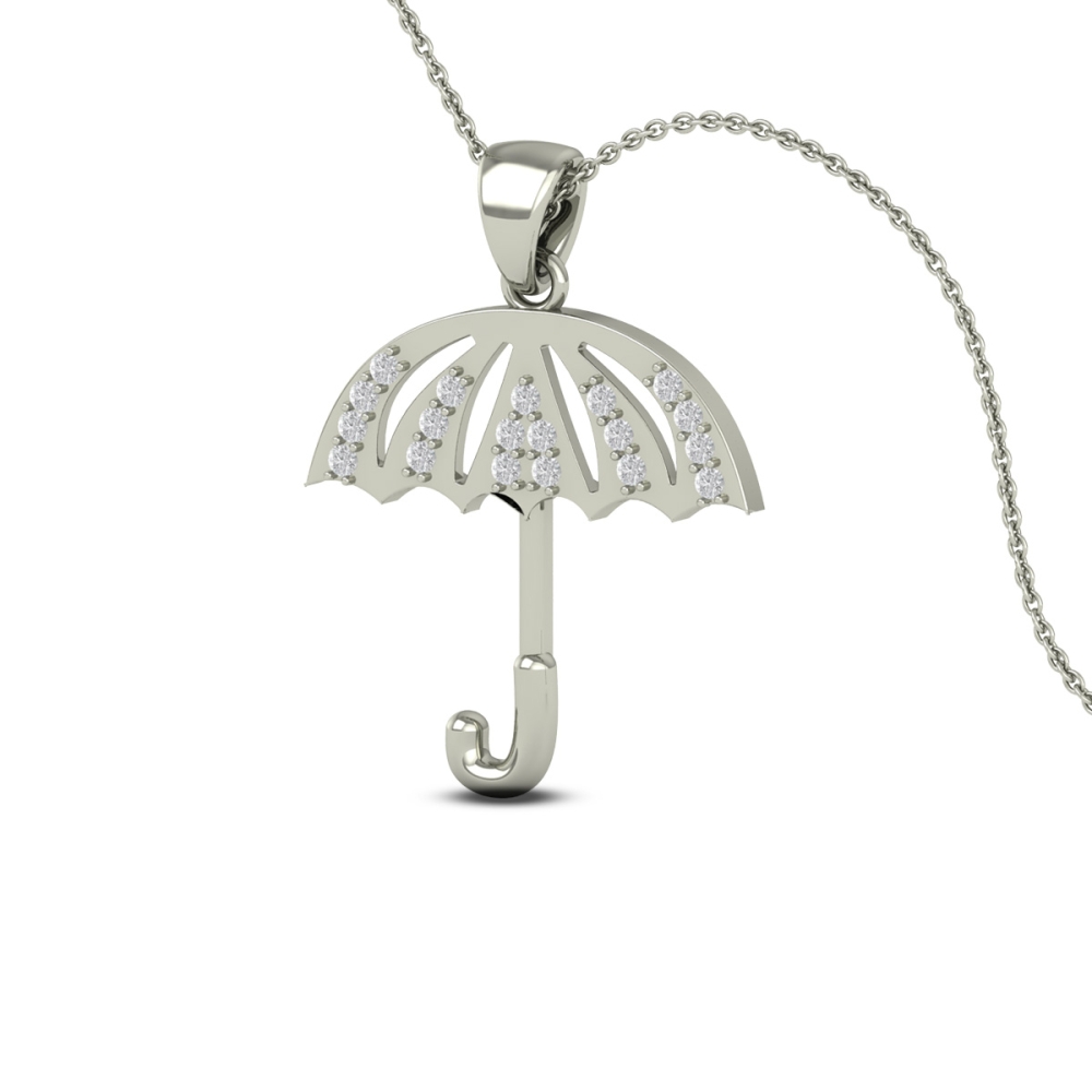 RainBloom Diamond Pendant