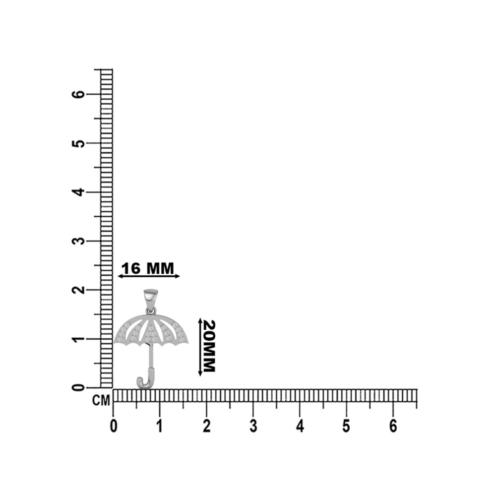 RainBloom Diamond Pendant