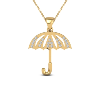 RainBloom Diamond Pendant