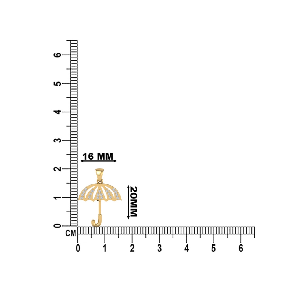 RainBloom Diamond Pendant