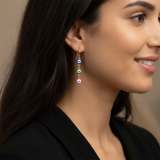 Rainbow Guardian Earrings