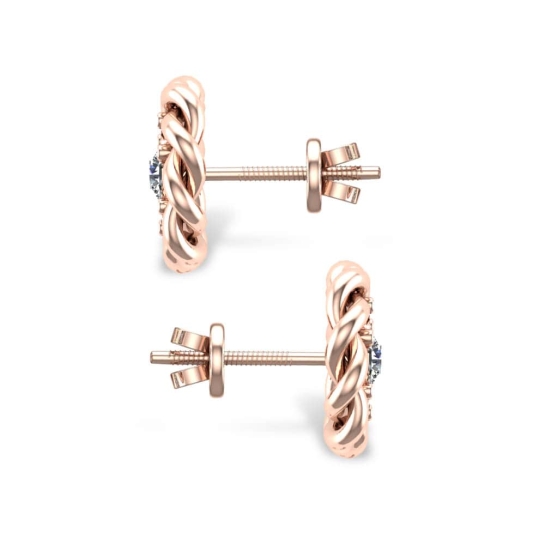 Bevie Diamond Studs