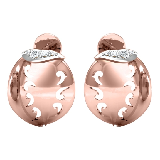 Rajeshri Gold Diamond Earrings 