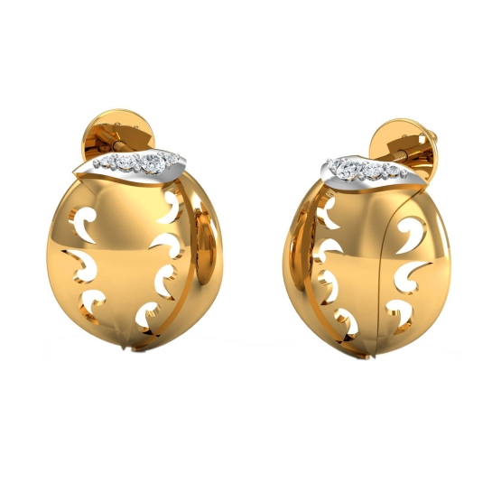 Rajeshri Gold Diamond Earrings 