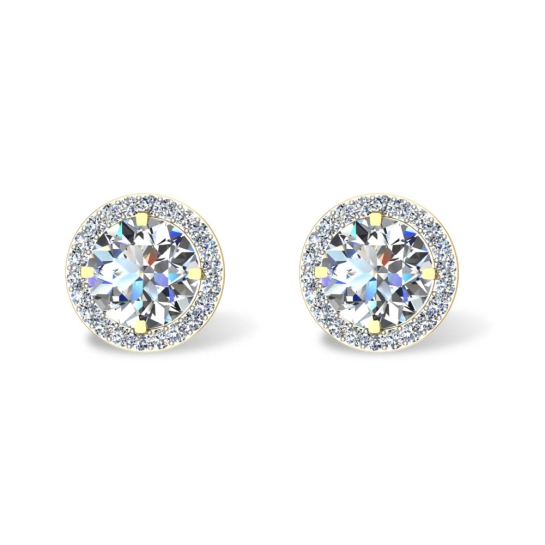 Mika Diamond Studs