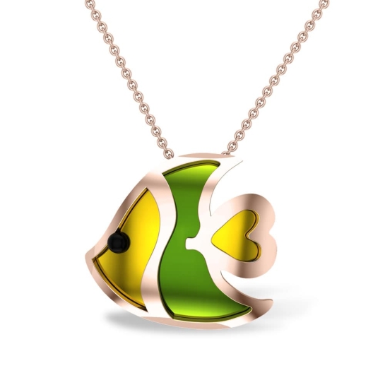 Ayleen Fish Gold Pendant Designs For Female
