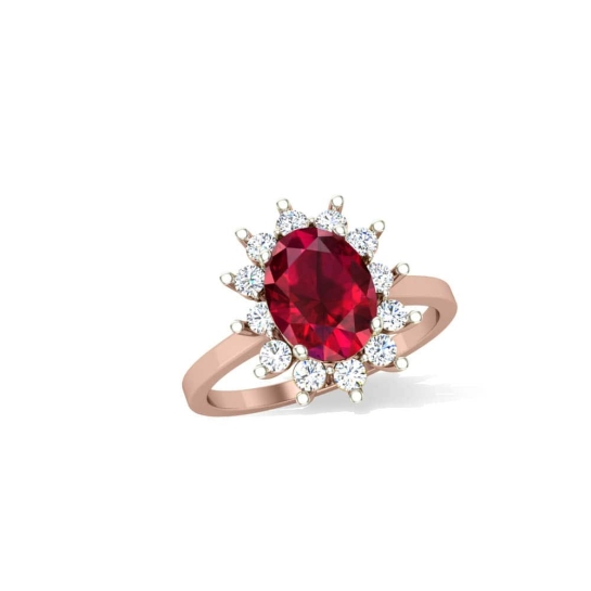 Ruby Diamond Ring