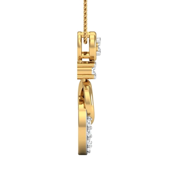 Clara Gold and Diamond Pendant