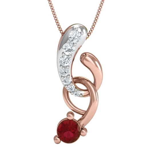 Reshma Gold and Diamond Pendant