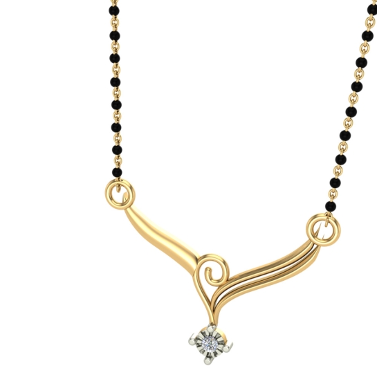 Rhonwen Diamond Mangalsutra