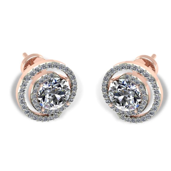 Romina Diamond Studs