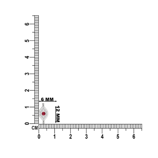 Ruby Aura Diamond Bracelet