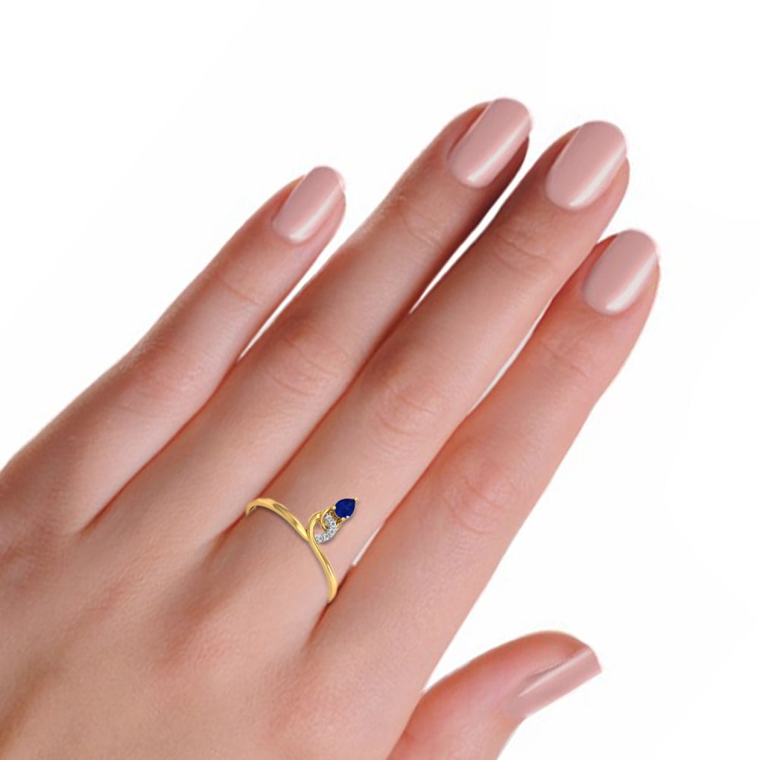 Ruby Engagement Ring, Cushion Ruby Braided | Benati