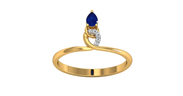 Buy Genera Ruby Diamond Ring 18 KT yellow gold (2.6 gm). | Online By  Giriraj Jewellers