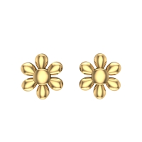 Ruchi Gold Stud Earring