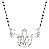 Ganesha Mangalsutra Designs in Gold