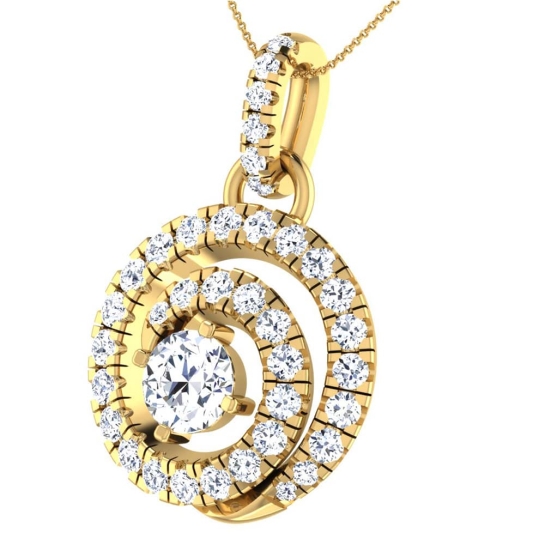 Saci Gold Pendant