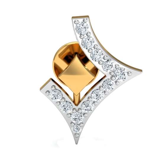Sarah Gold  Diamond Earrings 