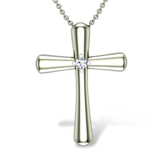 Bethany Jesus Diamond Pendant