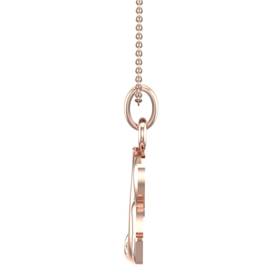 Shailene Initial Diamond Pendant