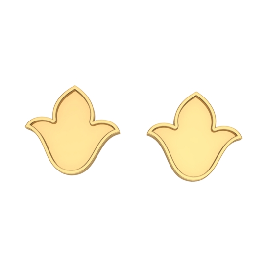 Shelly Gold Stud Earring