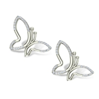 Sienna Butterfly Diamond Studs