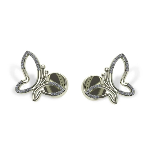 Sienna Butterfly Diamond Studs