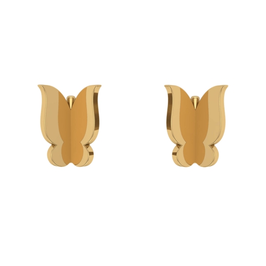 Simran Gold Stud Earring