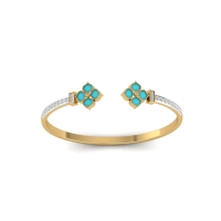 Sky Blossom Open Bracelet