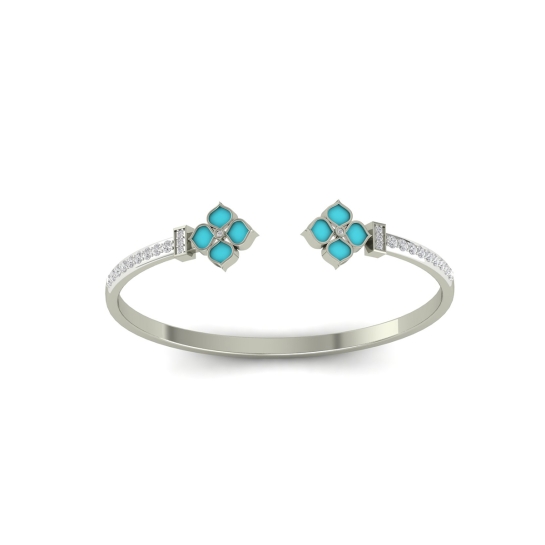 Sky Blossom Open Bracelet