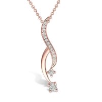 Sloan 18kt Gold and Diamond Pendant 