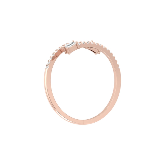 Soraya Rose Gold Diamond Ring