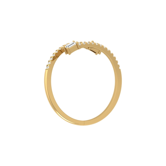 Soraya Yellow Gold Diamond Ring