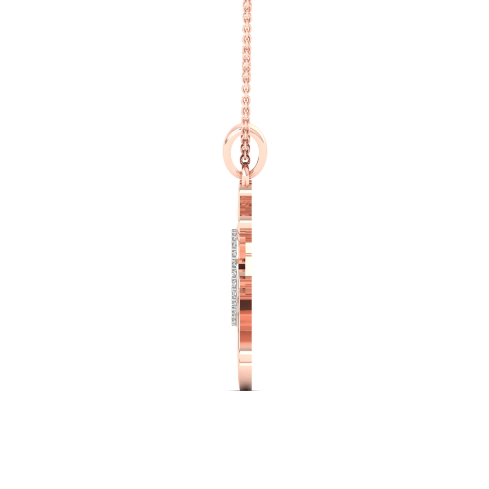 Sunflare Diamond Halo Pendant