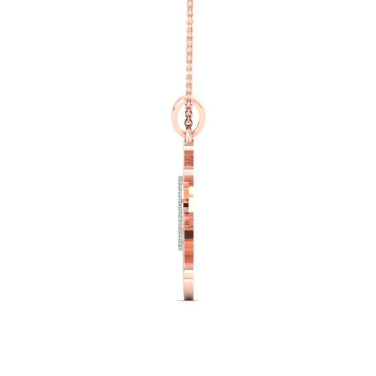 Sunflare Diamond Halo Pendant