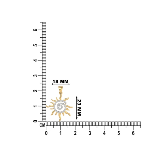 Sunflare Diamond Halo Pendant