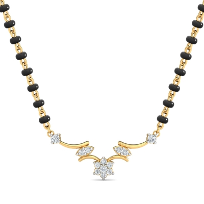 Svadha Diamond Tanmaniya Mangalsutra