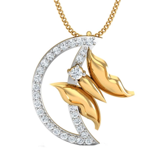 Dolly Gold and Diamond Pendant