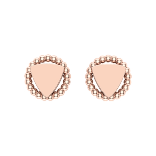 Tanvi Gold Stud Earring