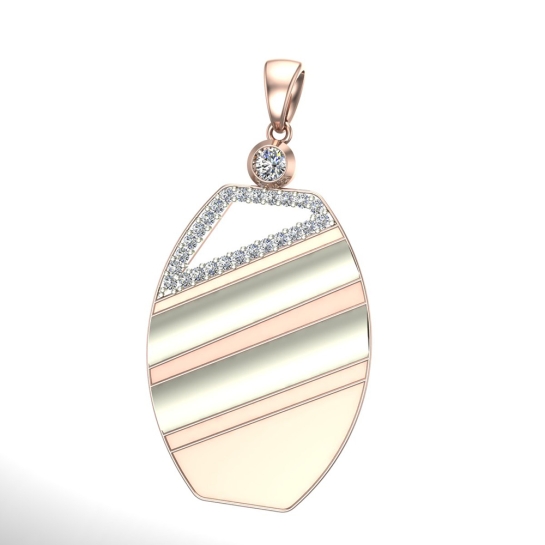 Tobias Diamond Pendant