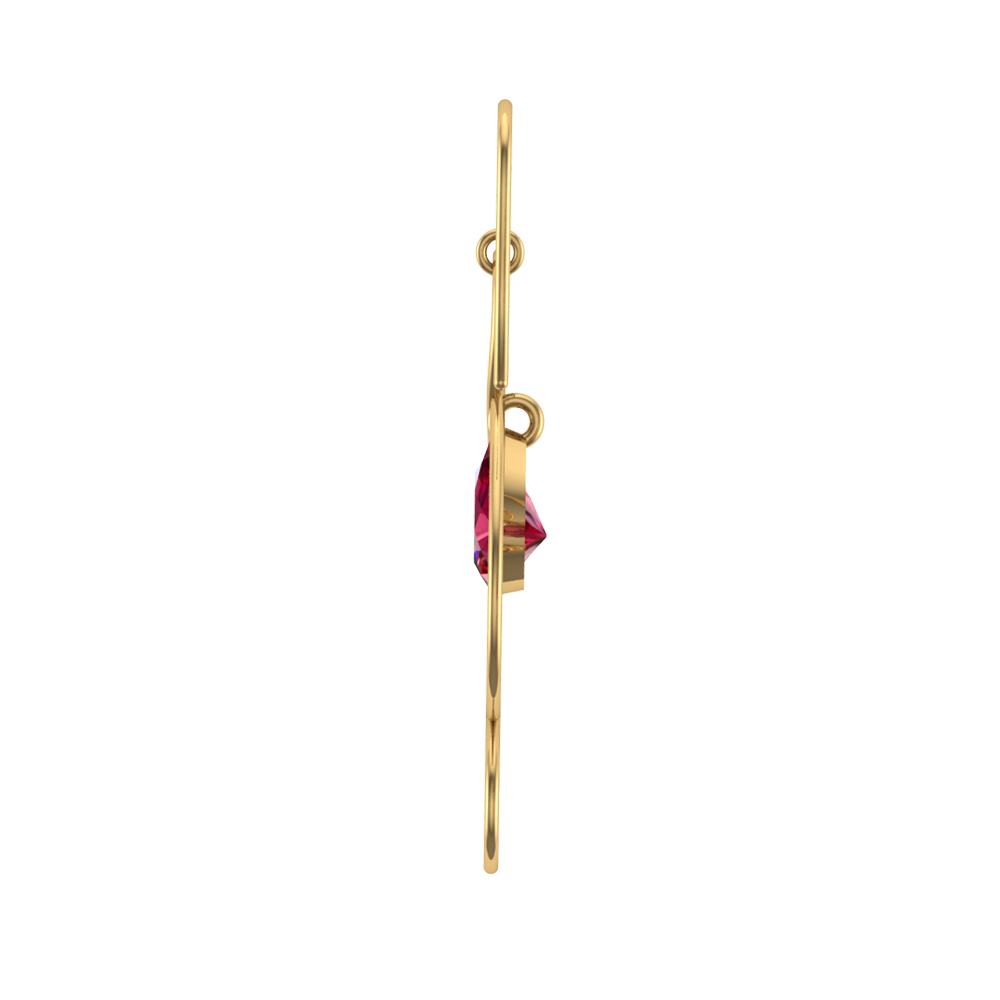 Valeria Ruby Drop Earrings Valeria Ruby Drop Earrings