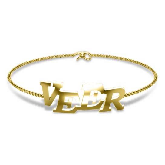 Veer Initial Chain Rakhi