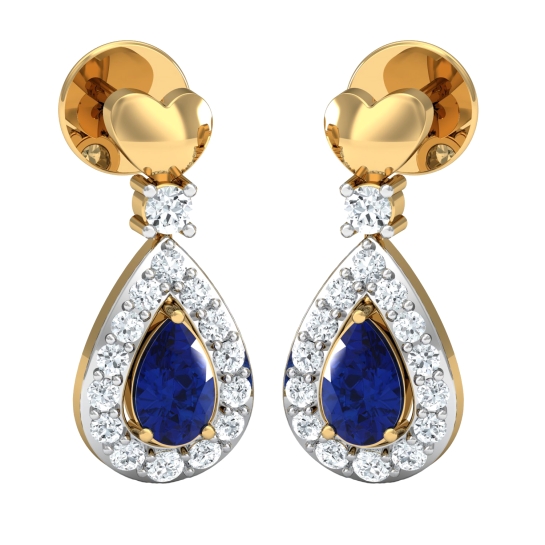 Rachel Diamond Drop Earrings