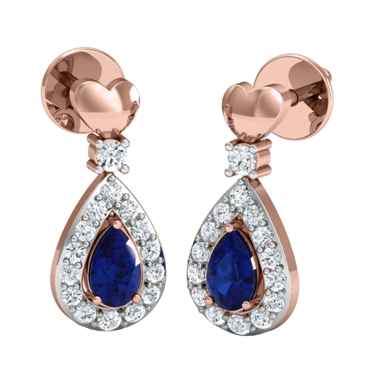 Vienna Diamond Drop Earrings