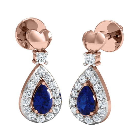 Rachel Diamond Drop Earrings