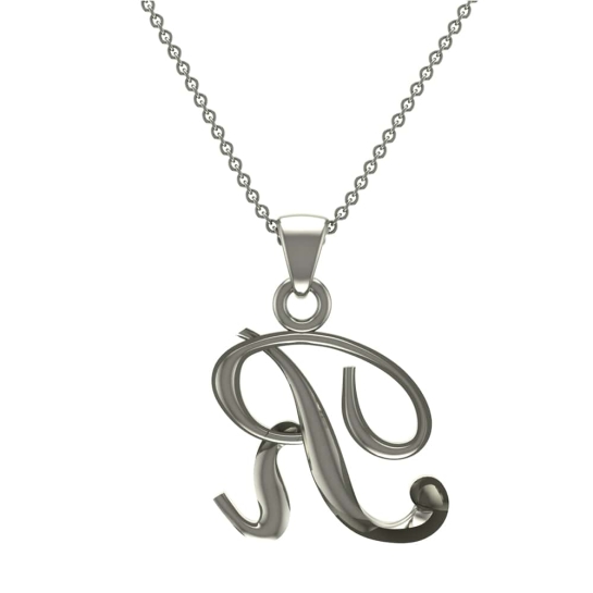 Shailene Initial Diamond Pendant