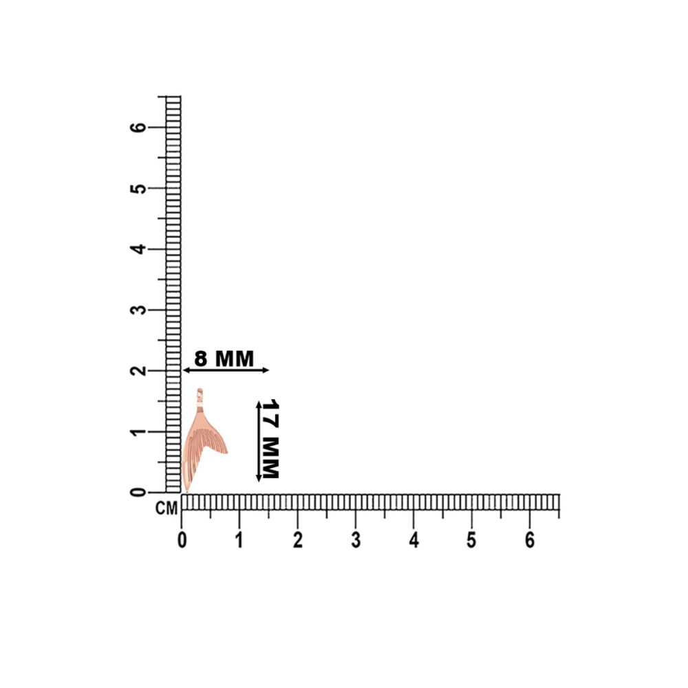 WaveLine Gold Pendant 