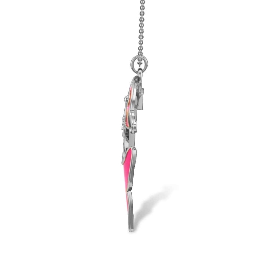 Wiley Dolphin Diamond Pendant